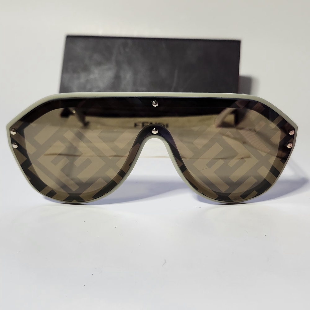 Fendi Gold Designer Eyewear